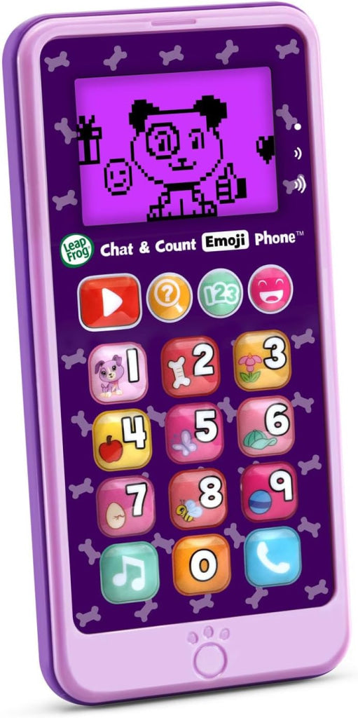 Leap Frog Chat And Count Emoji Phone Purple Leapfrog