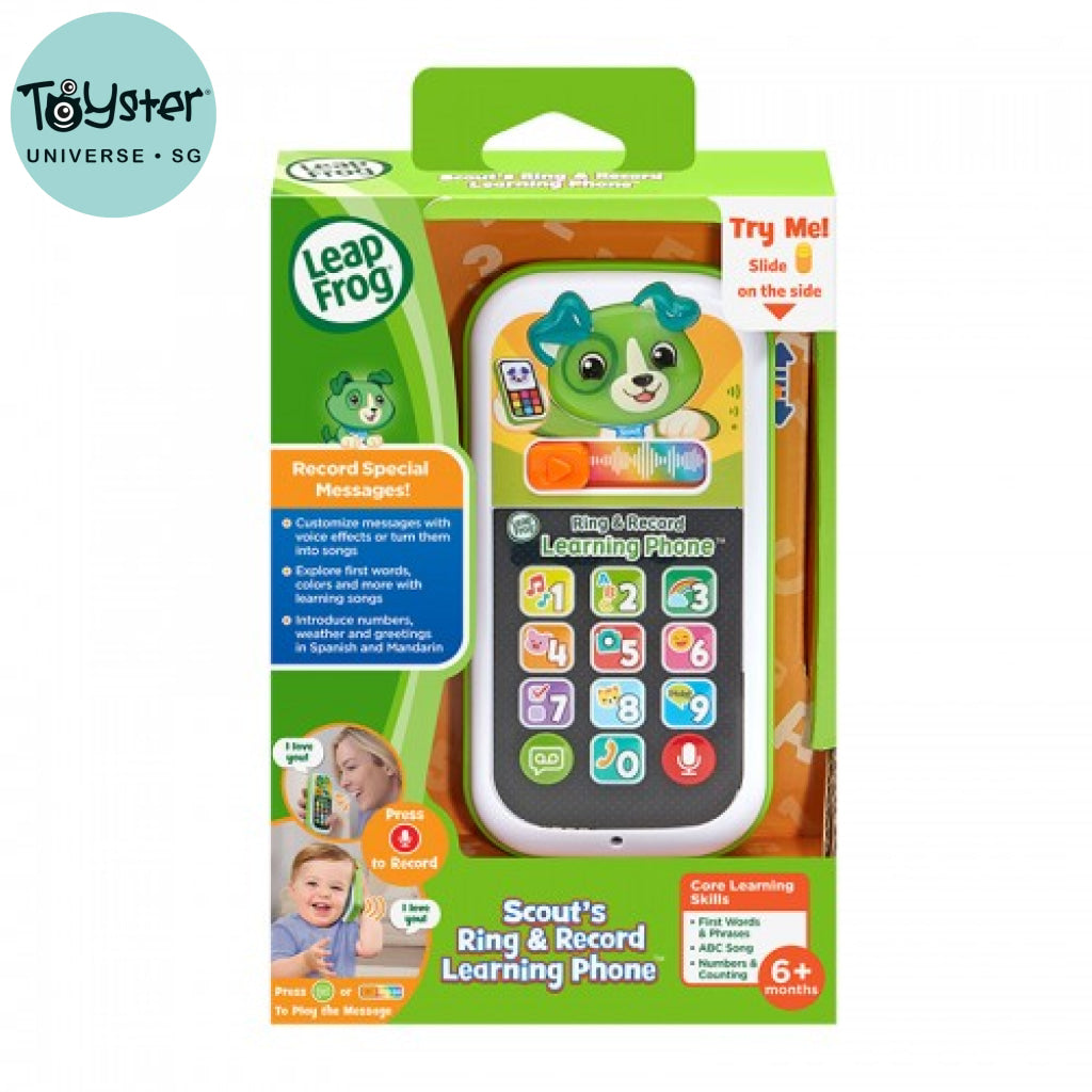 LeapFrog Scout’s Ring and Record Learning Phone - LeapFrog