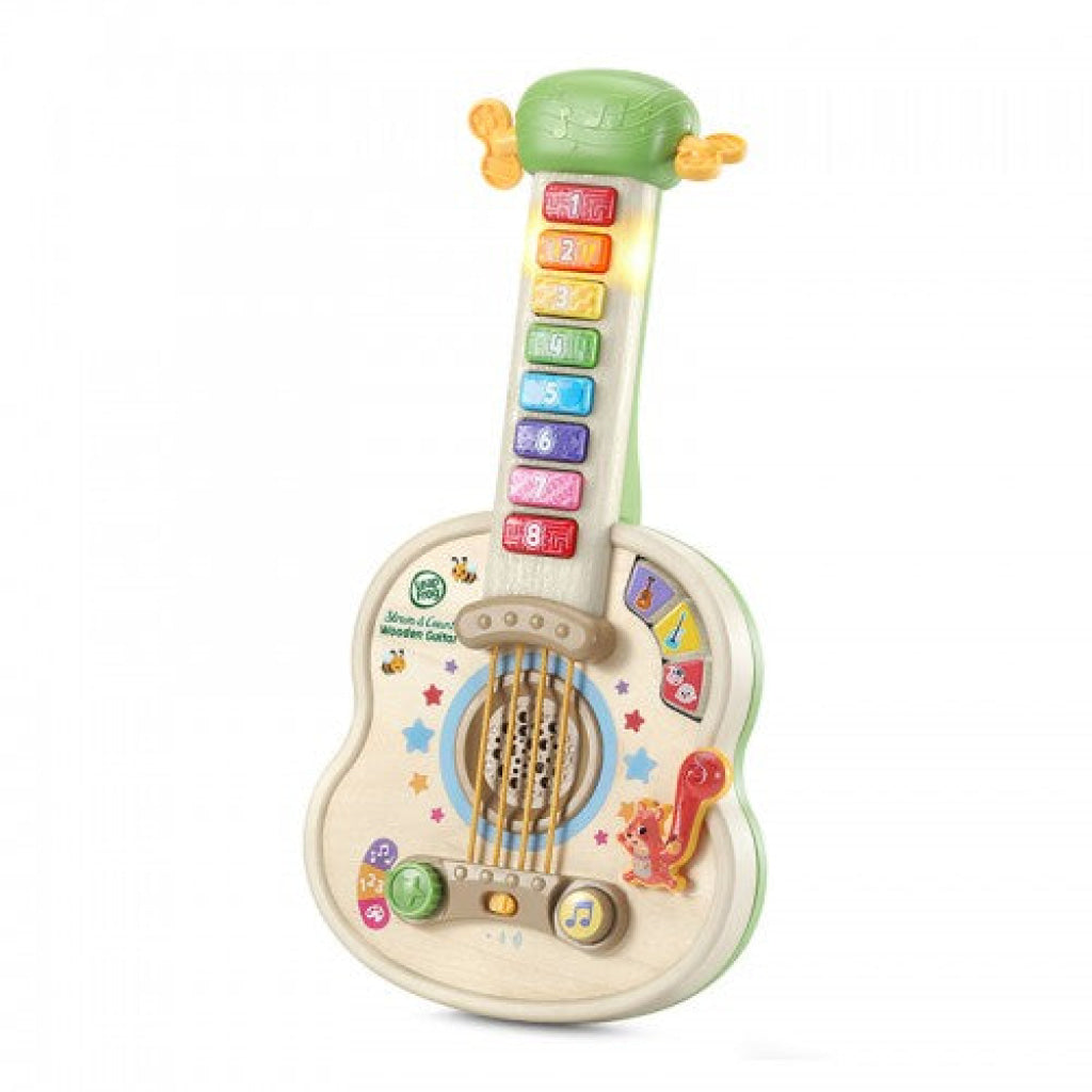 LeapFrog Strum and Count Wooden Guitar - LeapFrog