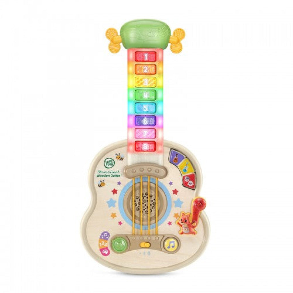 LeapFrog Strum and Count Wooden Guitar - LeapFrog