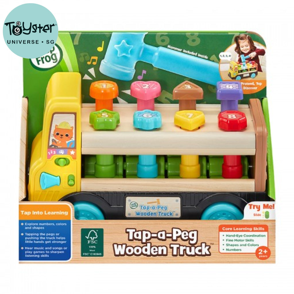 LeapFrog Tap-a-Peg Wooden Truck - LeapFrog