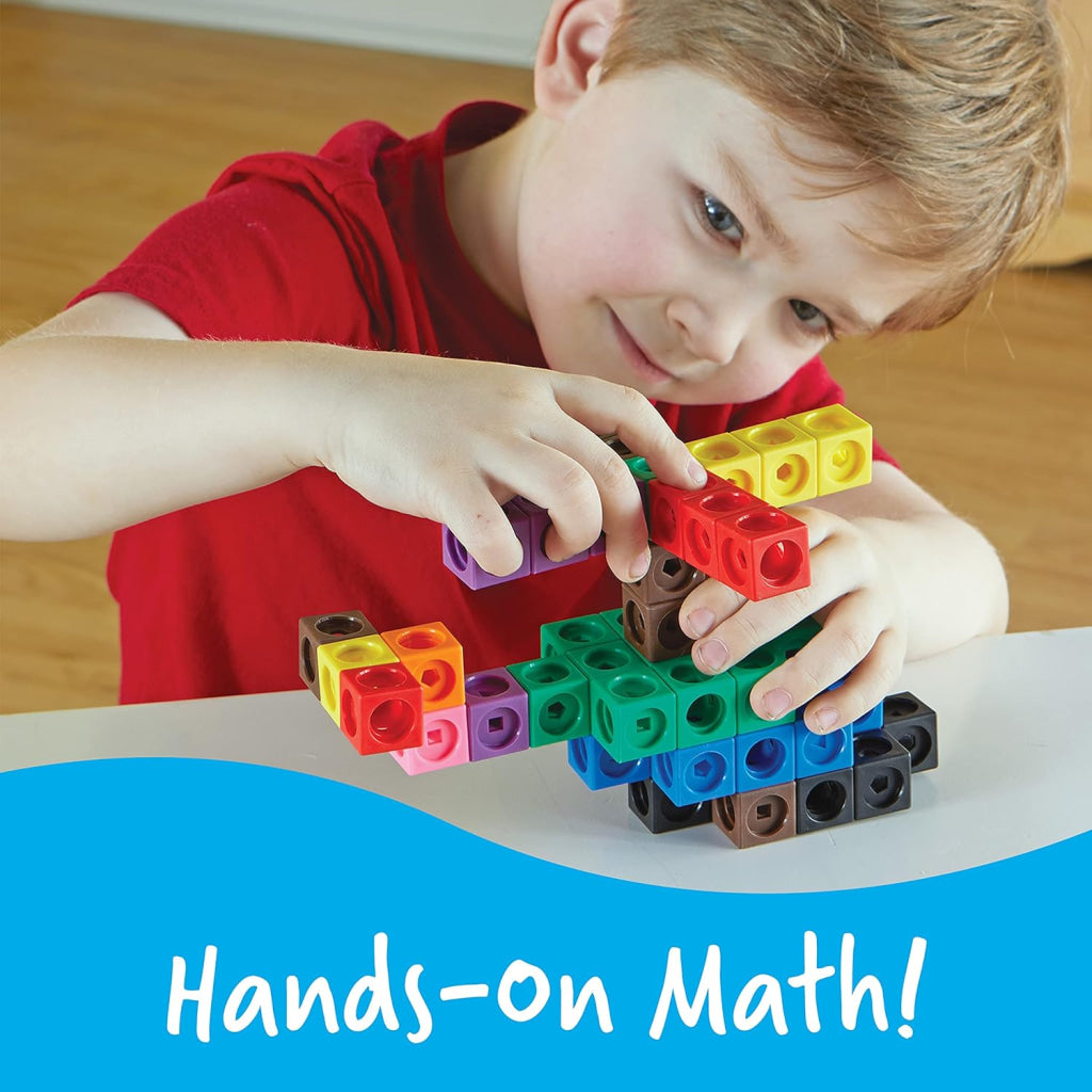 Learning Resources Mathlink Cube Big Builder (200 Pieces)