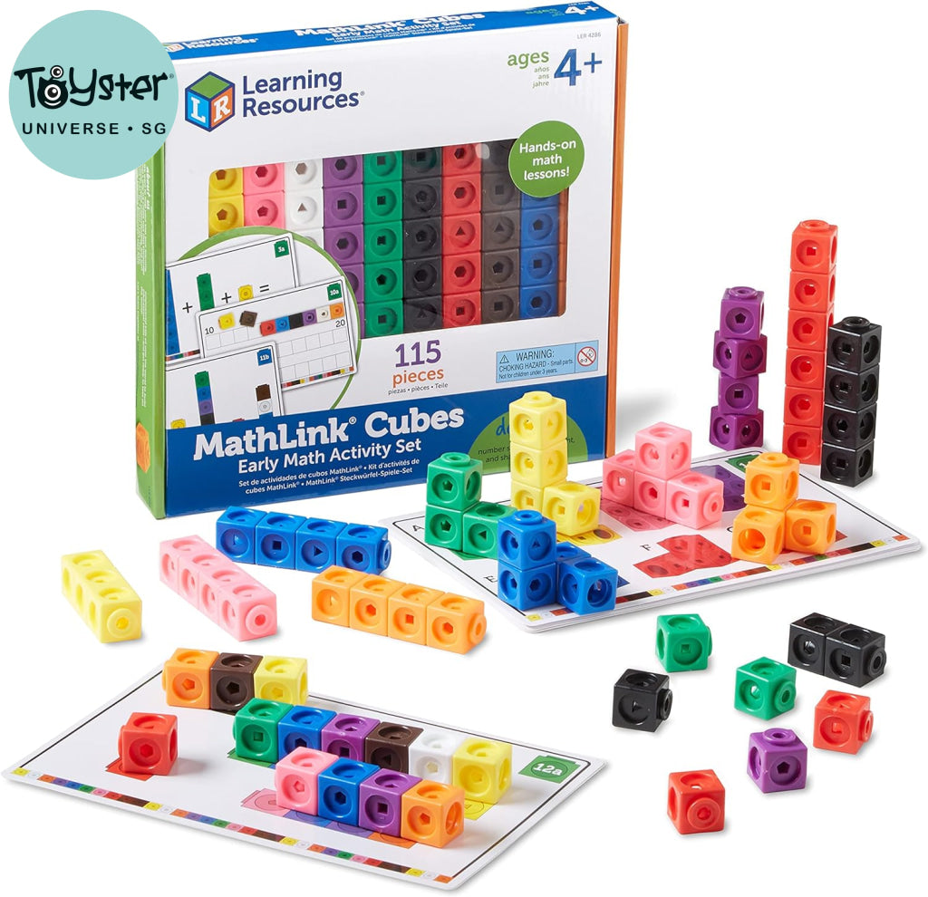 Learning Resources Mathlink Cubes Activity Set