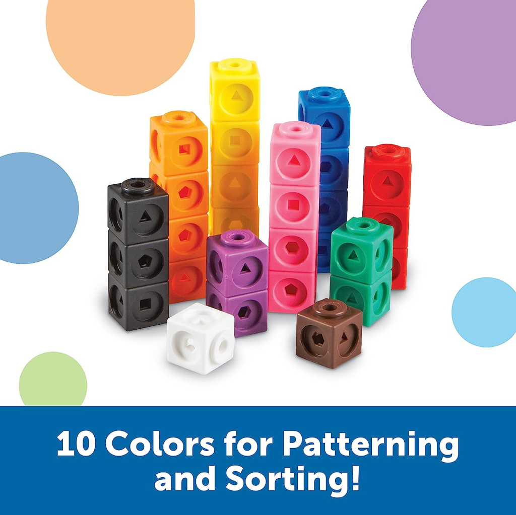 Learning Resources Mathlink Cubes (Set Of 100)