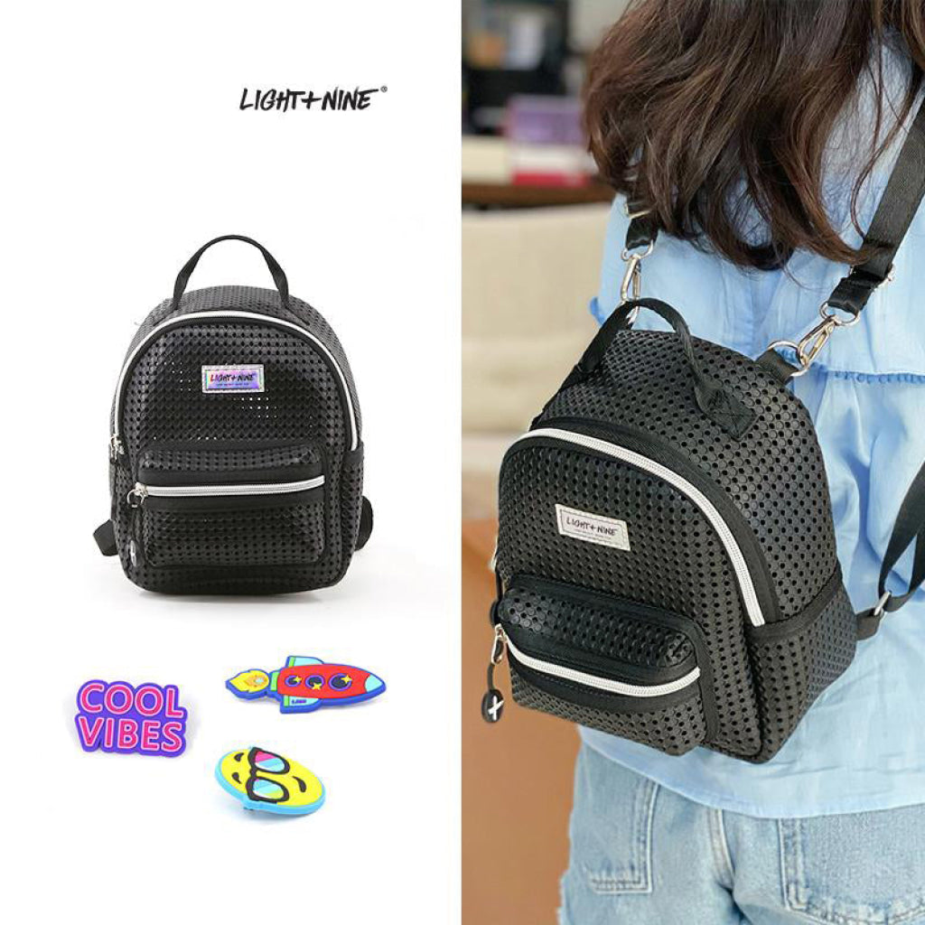 Light + Nine Mini Backpack Black - Light + Nine