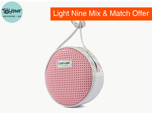 Light + Nine Round Sling Bag Pink - Light + Nine