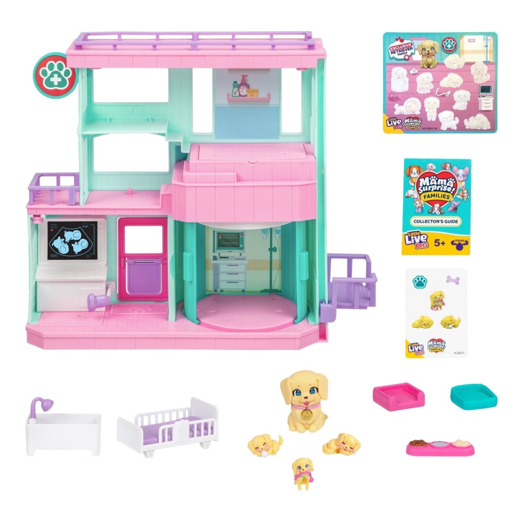 Little Live Pets Mama Surprise Families S1 Baby Care Clinic - Little Live Pets