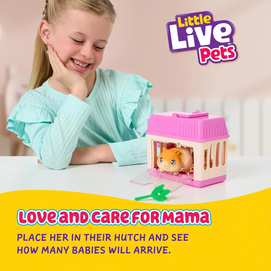 Little Live Pets Mama Surprise Series 4 Mini Playset - Hamster - Little Live Pets