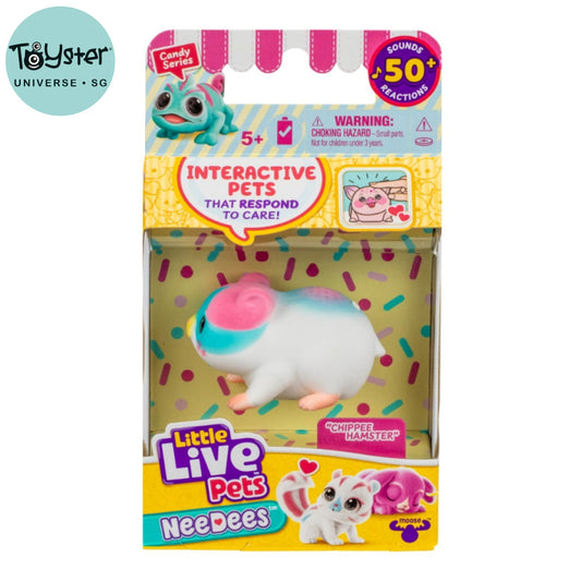 Little Live Pets S2 Needees - Assorted - Chippee Hamster - Little Live Pets