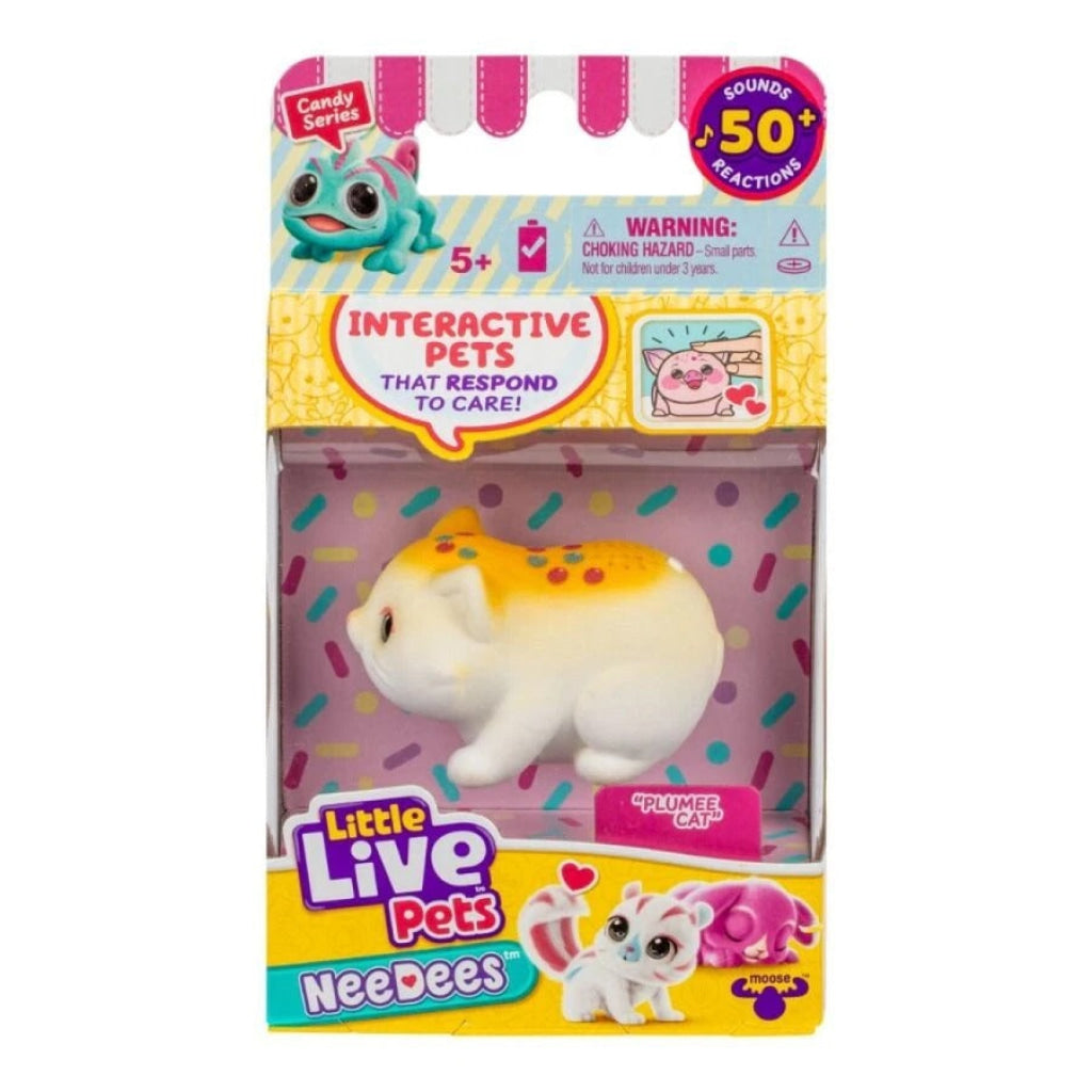 Little Live Pets S2 Needees - Assorted - Plumee Cat - Little Live Pets