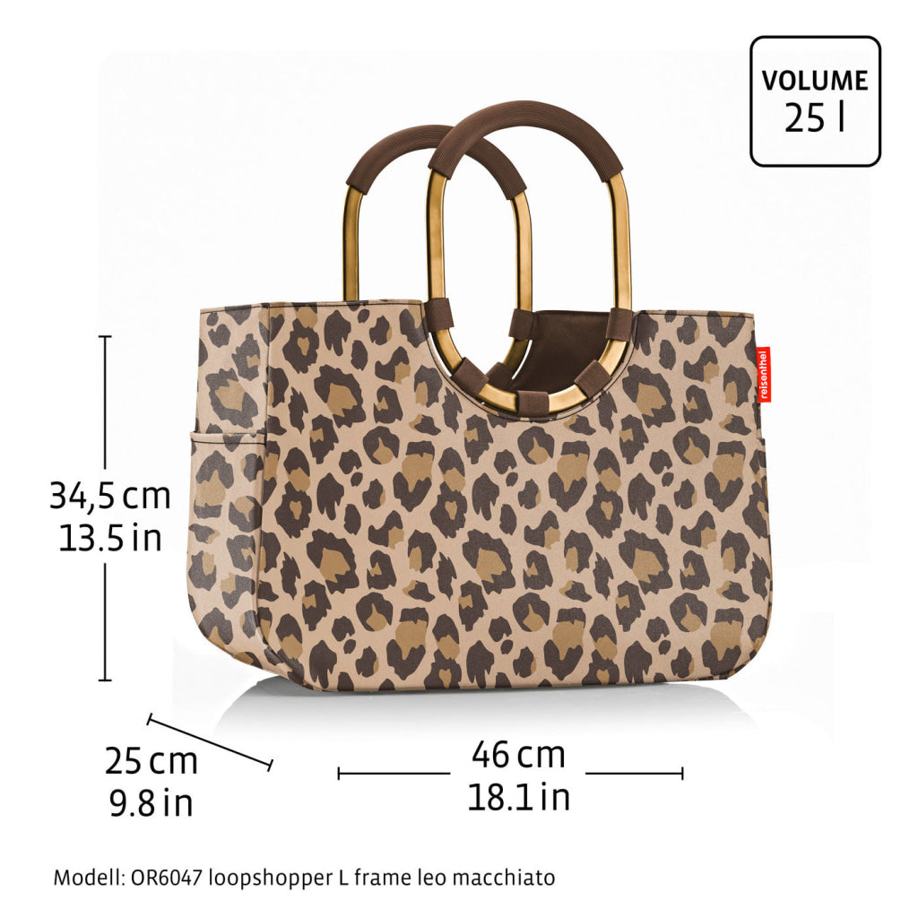 loopshopper L frame leo macchiato