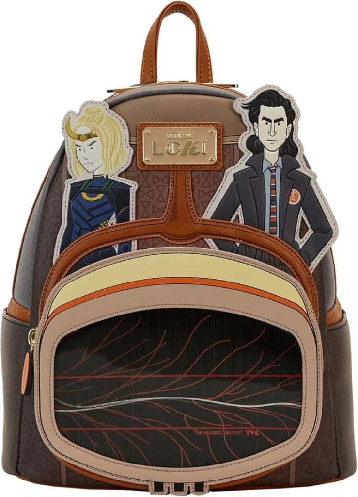 Loungefly Marvel Loki TVA Lenticular Multiverse Mini Backpack - Loungefly