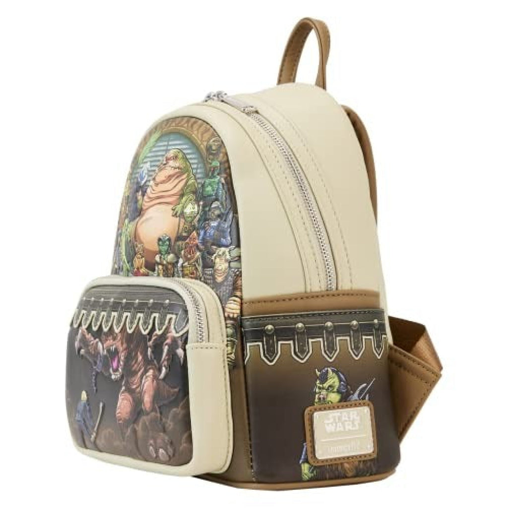 Loungefly Star Wars Return of the Jedi 40th Anniversary Jabbas Palace Mini Backpack - Loungefly