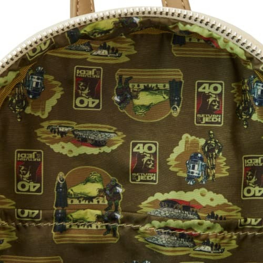 Loungefly Star Wars Return of the Jedi 40th Anniversary Jabbas Palace Mini Backpack - Loungefly