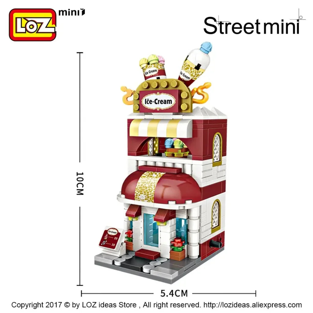 Loz Mini Blocks Building City Series Street