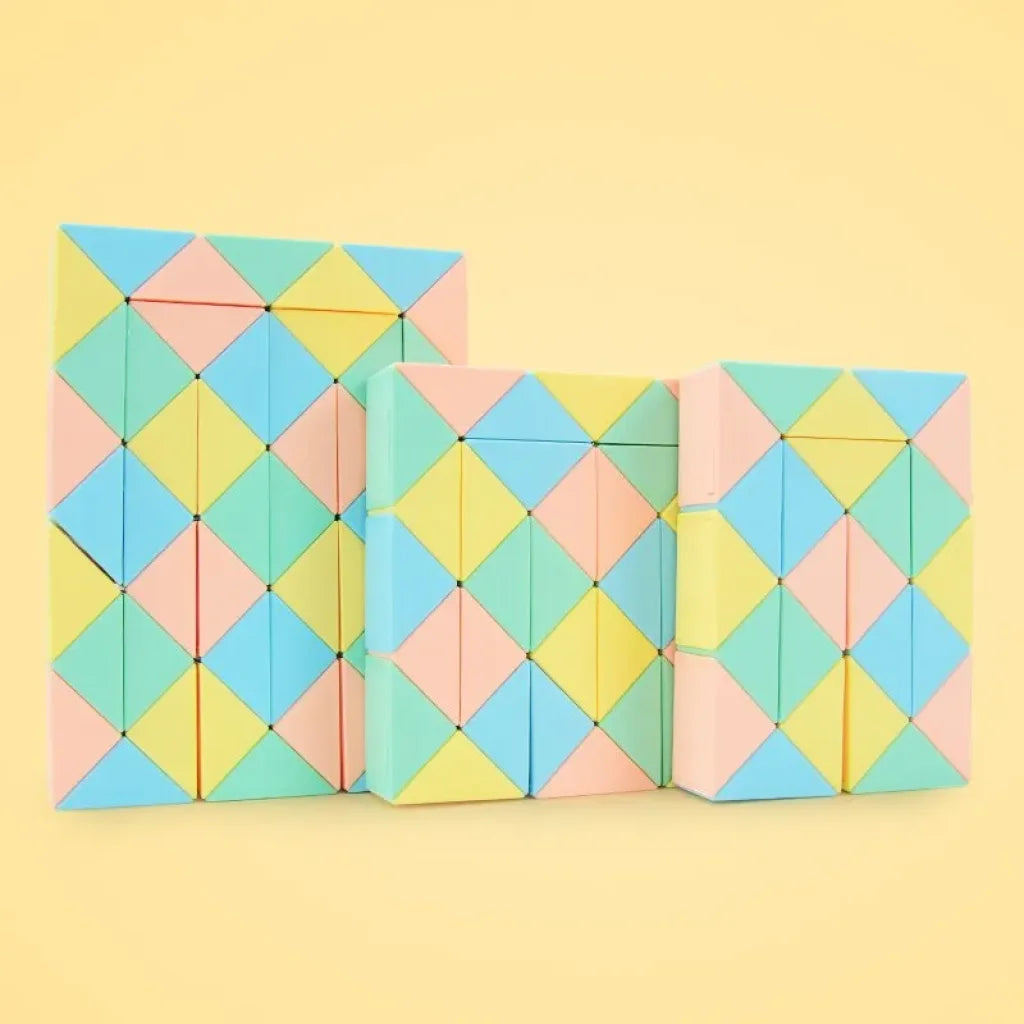 Magic Snake Cube Blocks Toys For Kids