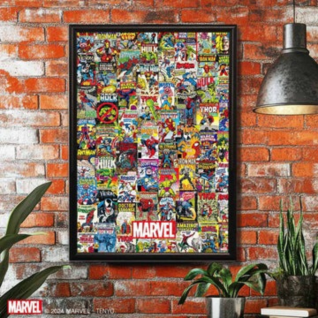 Marvel Comics Collection 1000 Piece Jigsaw Puzzle