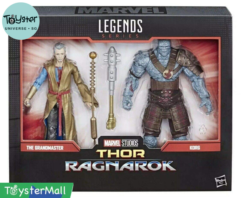 Marvel Legends 80Th Anniversary The Grandmaster & Korg - 6 Inch Action Figures