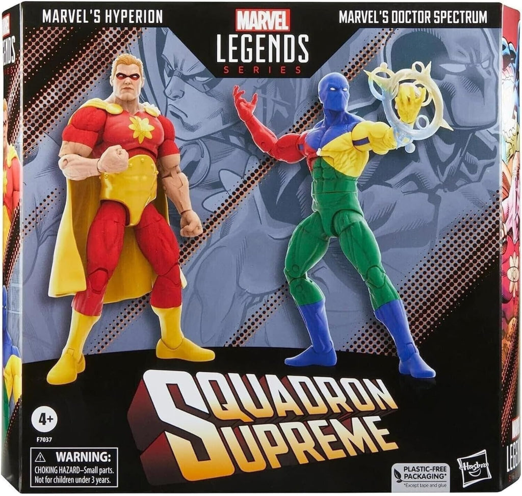Marvel Legends Series Squadron Supreme Marvel’s Hyperion and Marvel’s Doctor Spectrum - Marvel