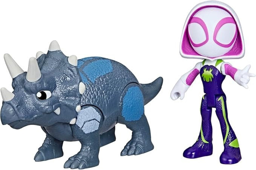 Marvel SAF Hero Dino Webs - Ghost Spider & Rhino Dino - Marvel