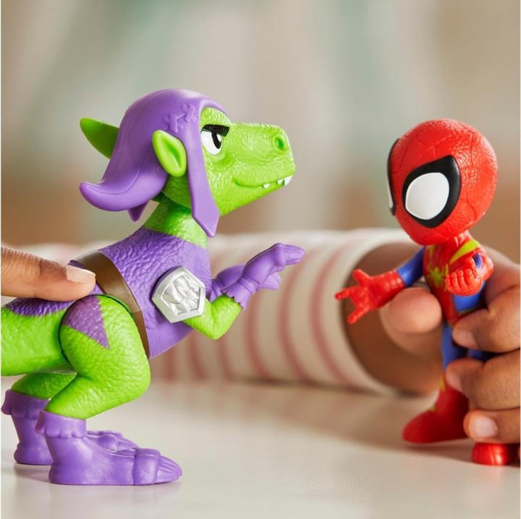 Marvel SAF Hero Dino Webs - Spidey & Goblin Raptor - Marvel