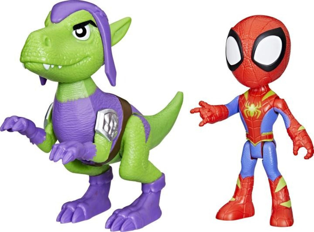 Marvel SAF Hero Dino Webs - Spidey & Goblin Raptor - Marvel