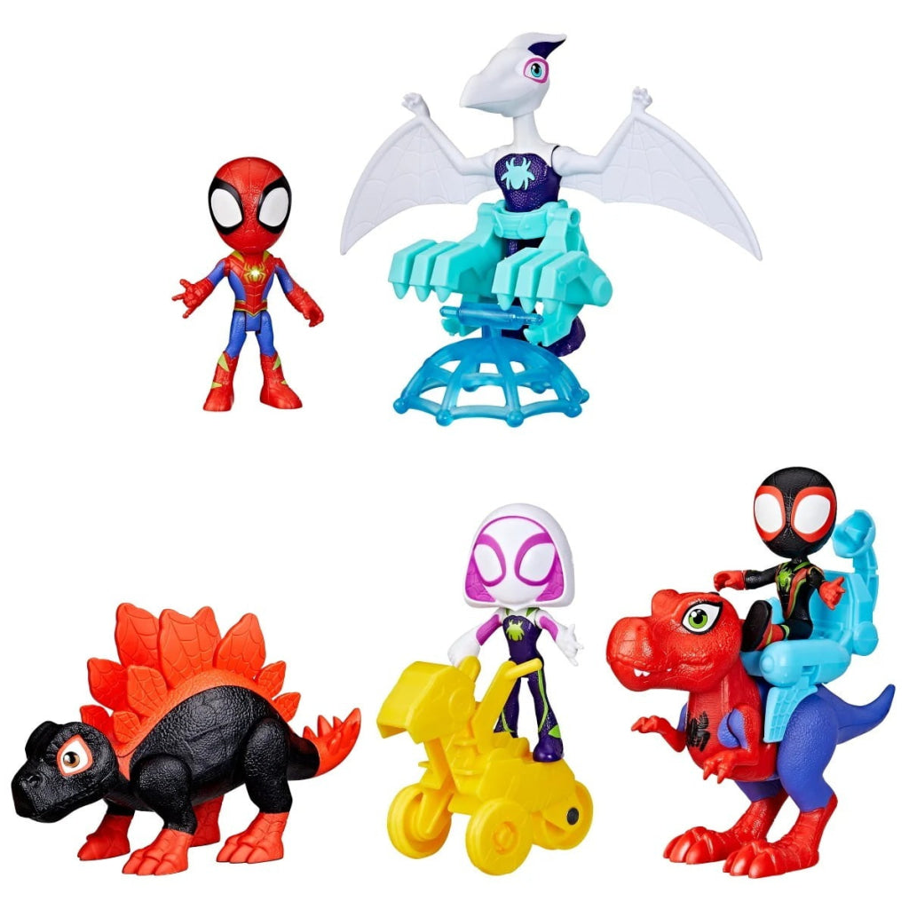 Marvel SAF L Dino Hero Ghostasaurus & Spidey - Marvel