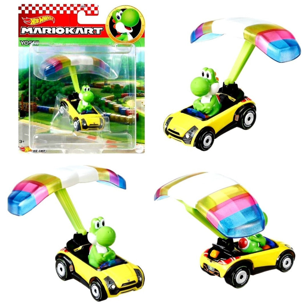Mattel Hot Wheels Mariokart Gliders Yoshi