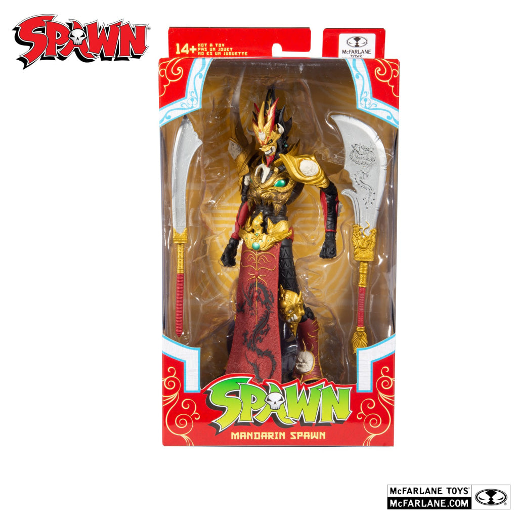 Dc Mcfarlane Sprawn 7 Inch Mandarin Spawn Comics