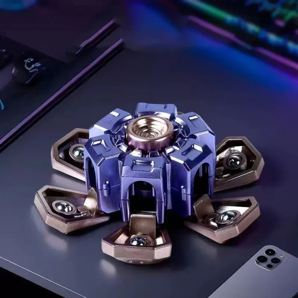 Mecha Fidget Spinner - BLUE