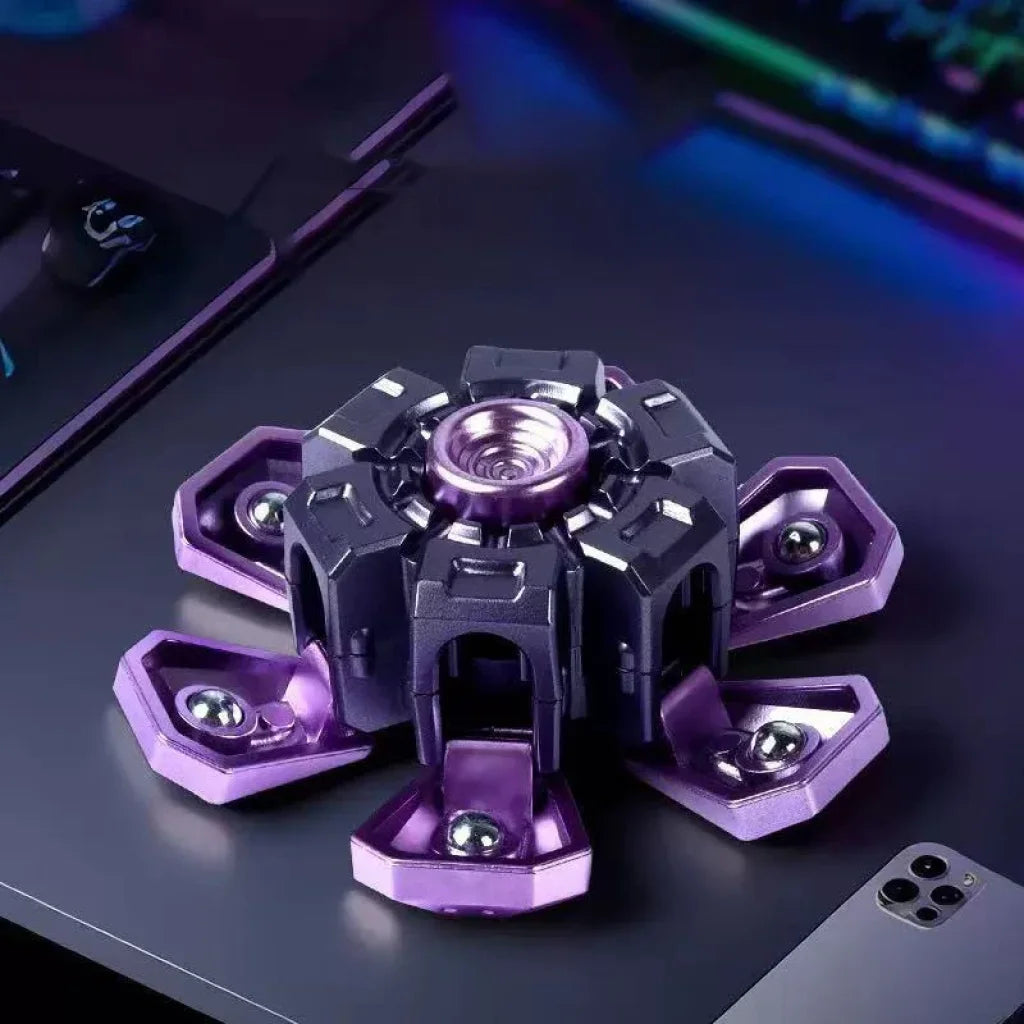 Mecha Fidget Spinner - PURPLE