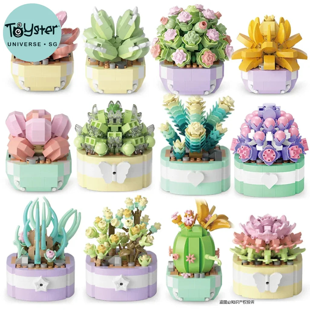 Micro Building Blocks Cactus Series