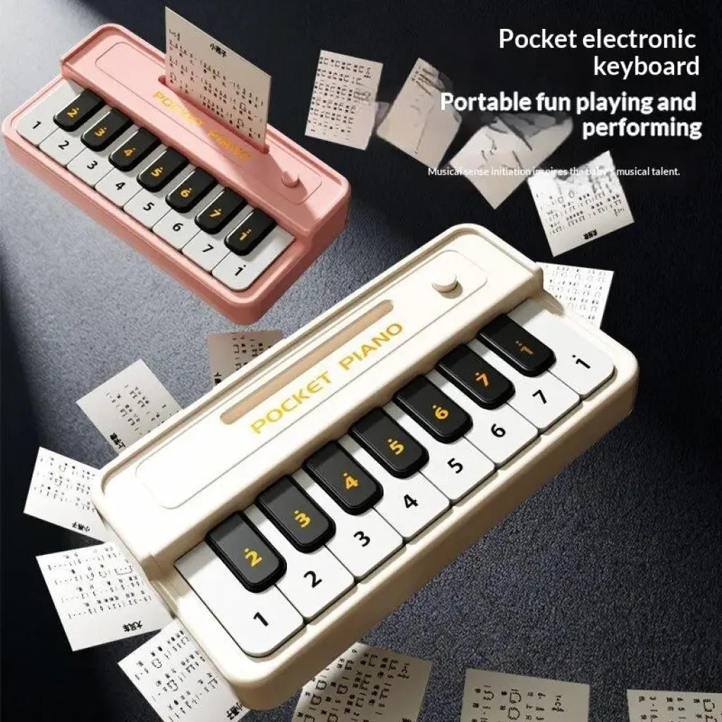 Mini Electronic Piano Portable 15 Keys