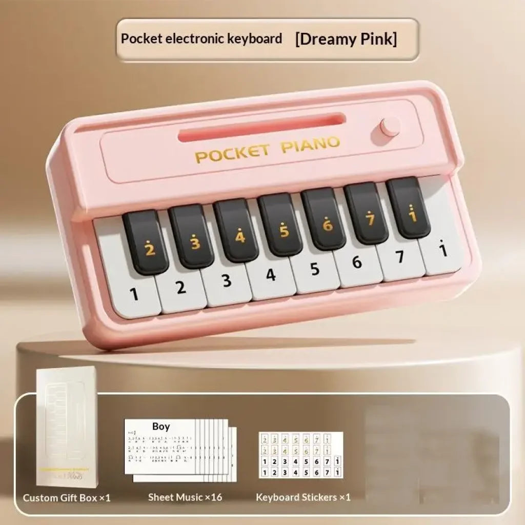Mini Electronic Piano Portable 15 Keys - A2