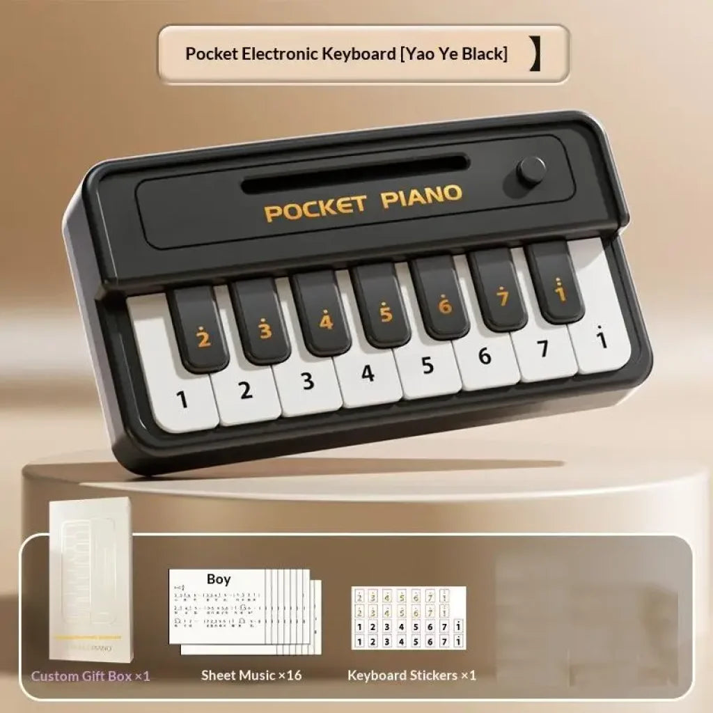 Mini Electronic Piano Portable 15 Keys - A3