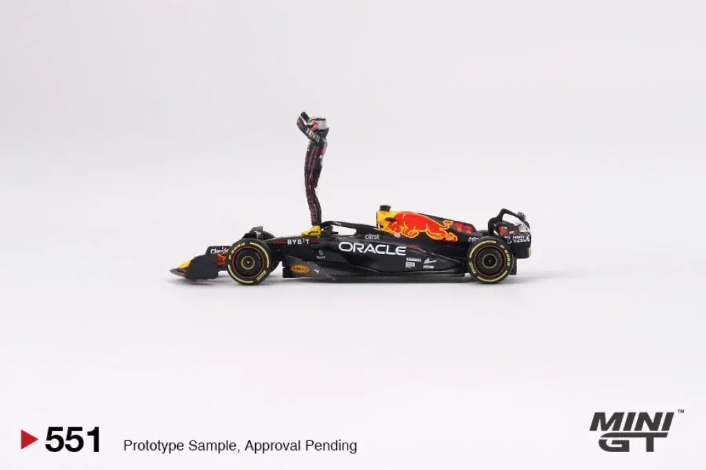 Mini Gt 1:64 Rb Racing Rb18 2022 Monaco Grand Prix 3Rd Place Diecast Model Car