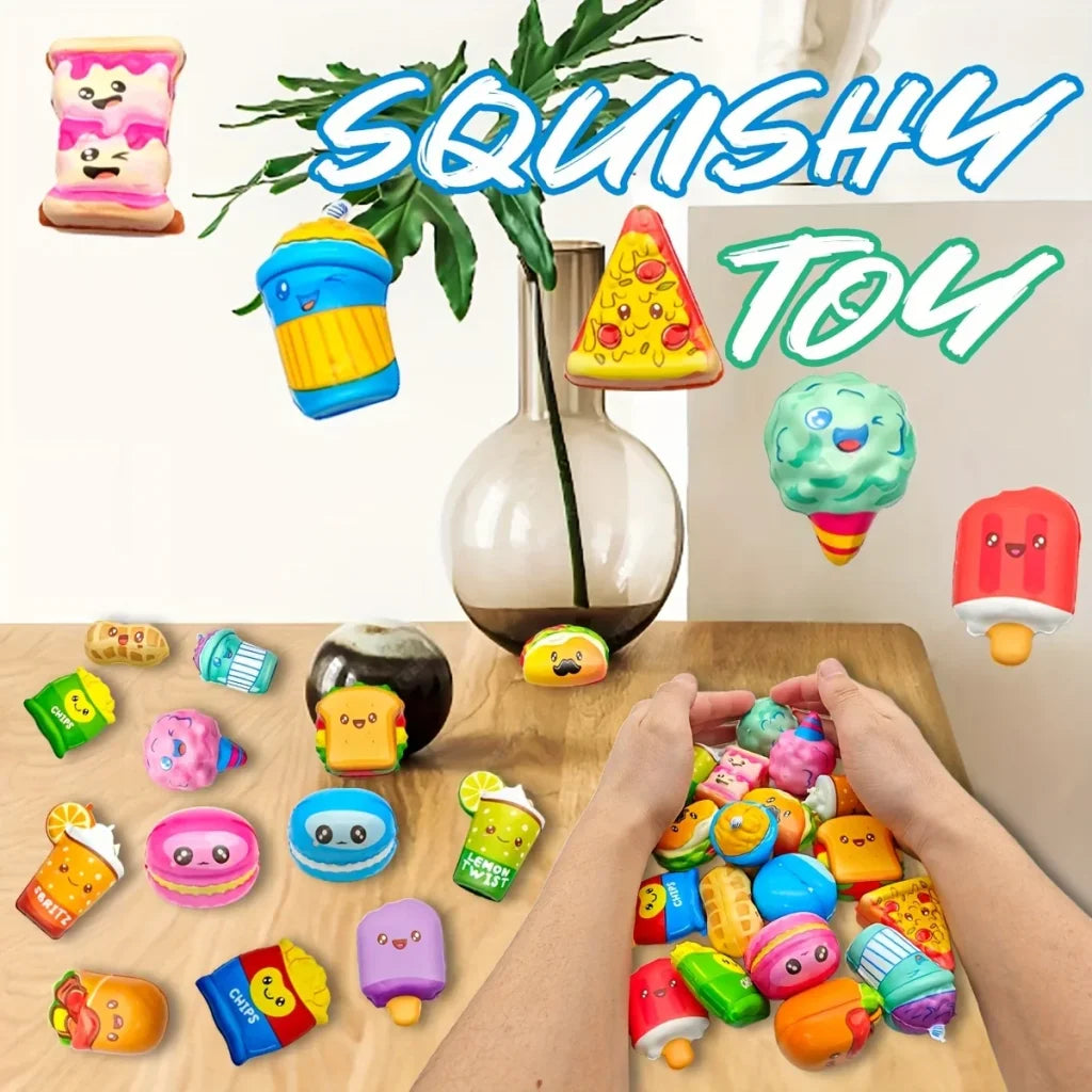 Mini Squishy 12pcs Pack - random 12pcs / China Mainland