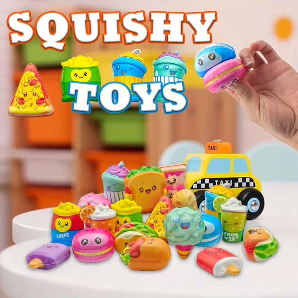 Mini Squishy 12pcs Pack - random 12pcs / China Mainland