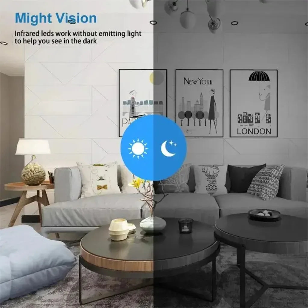 Mini Wifi Camera Baby Monitor Night Vision 1080P Hd