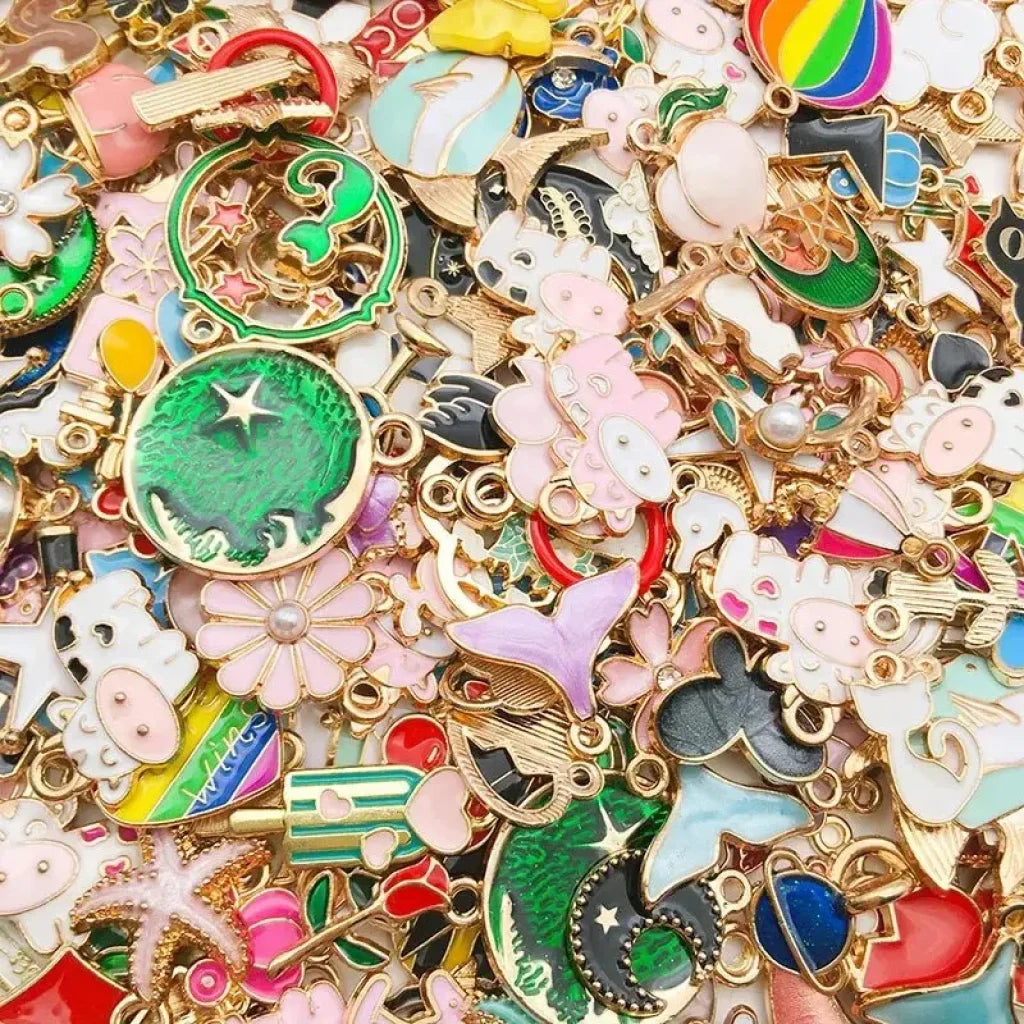 Mix Styles 20/30/50Pcs Jewelry Making Charms