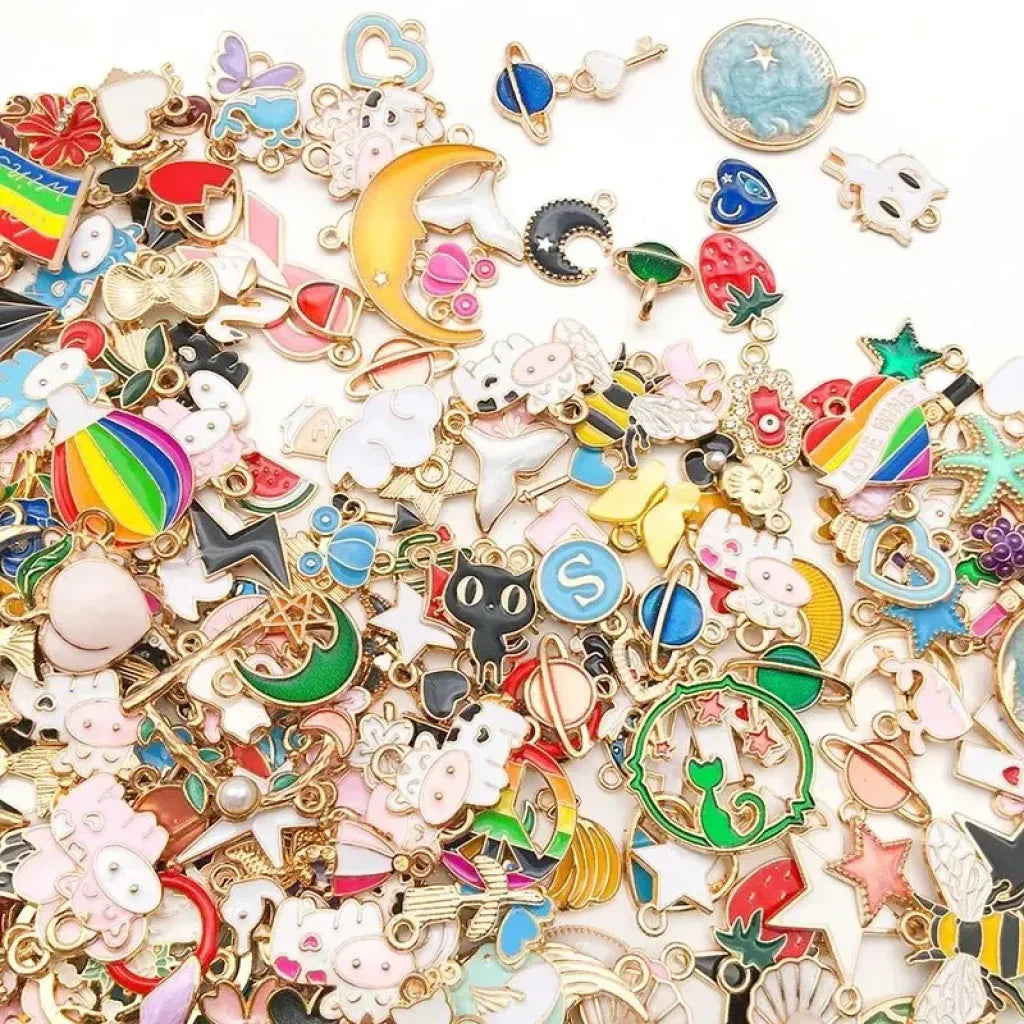Mix Styles 20/30/50Pcs Jewelry Making Charms