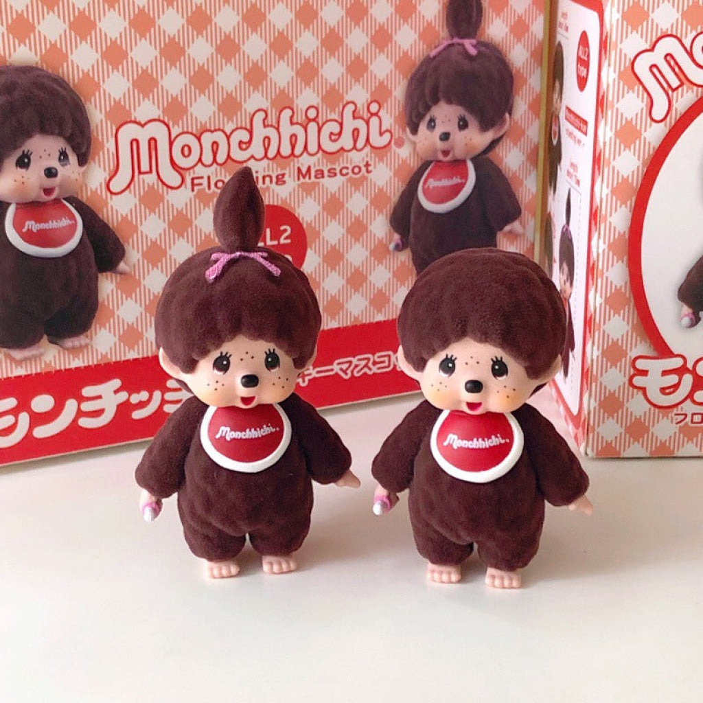 Monchhichi Flocking Mascot 2 Piece Box - Series 1