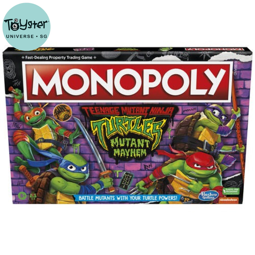 Monopoly Teenage Mutant Ninja Turtles: Mayhem Edition Hasbro Gaming