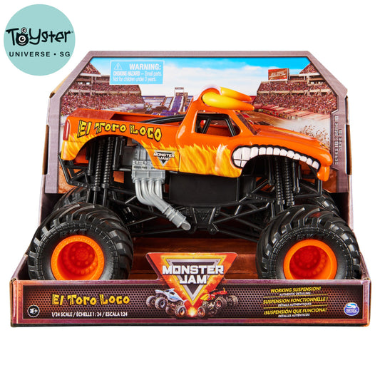 Monster Jam 1:24 Die-Cast Official El Toro Loco Truck
