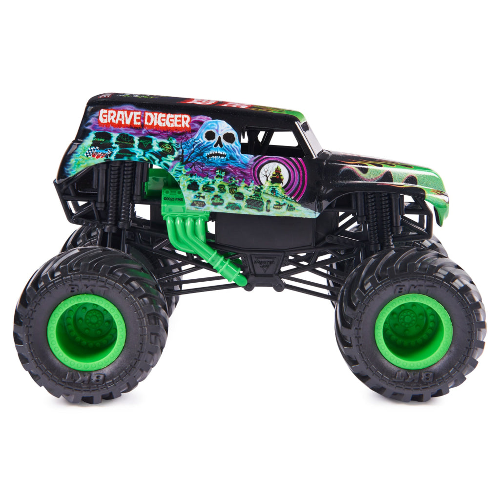 Monster Jam 1:24 Die-Cast Official Grave Digger Truck