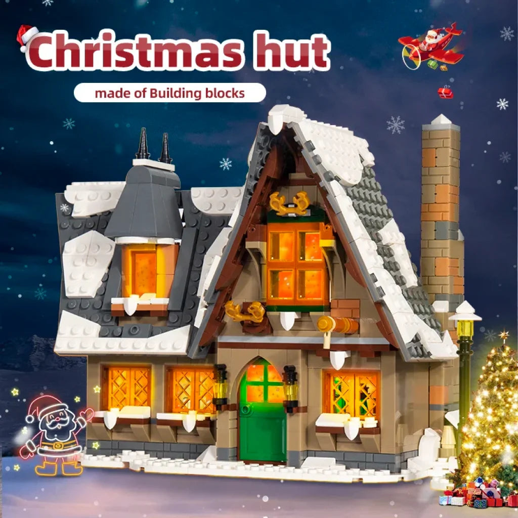 Mould King 16049 Creative Toys Christmas Cottage House Building Blocks Mould King