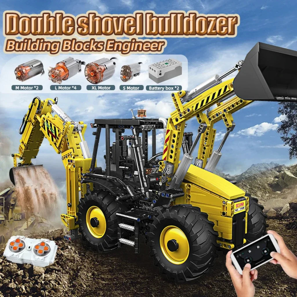 Mould King 17036 Motorized Excavator Building Block