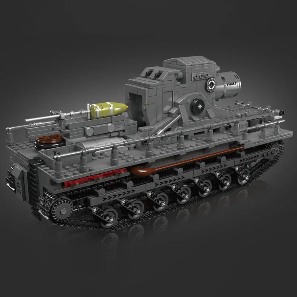 Mould King 20028 Military Tank Remote Control Karl Mortar Model Mould King