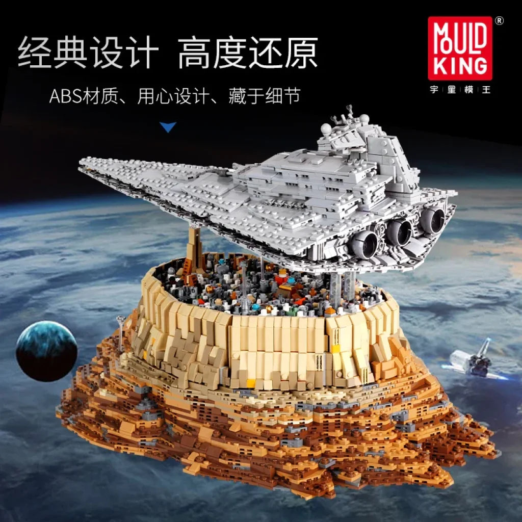 Mould King Building Blocks Star Plan Moc Eclipse-Class Dreadnought Set Ucs Fighters Mould King
