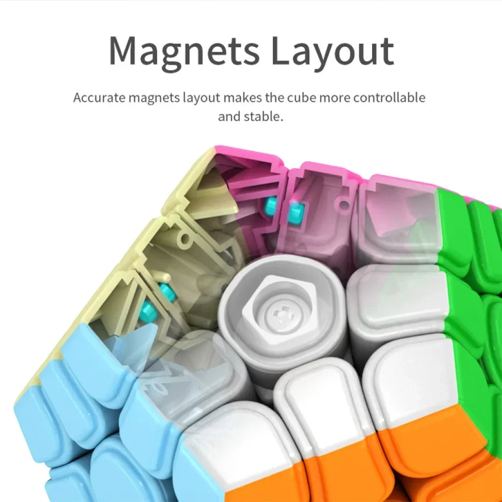 Moyu Megaminx Magnetic Magic Cube 3X3 Dodecahedron 12 Face